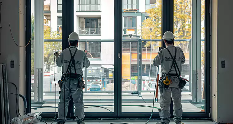 French Glass Panel Doors Repair in North Miami, FL