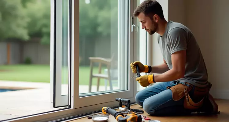 Squeaky Sliding Patio Doors in North Miami, FL