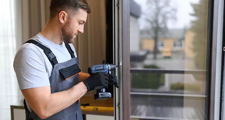 Sliding Screen Door Handle Repair in North Miami, FL