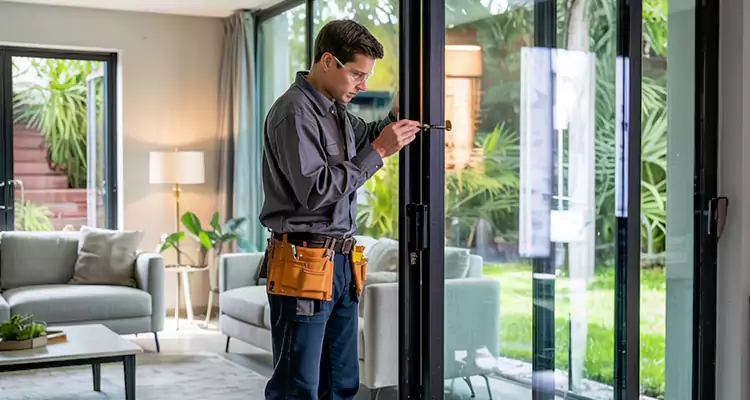 Sliding Door Jamb Lock Repair in North Miami, FL