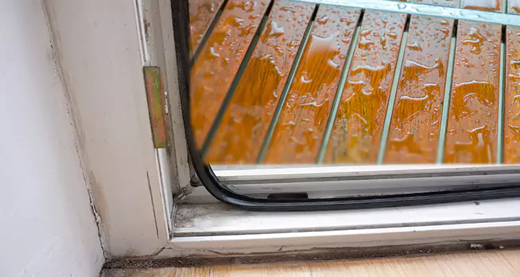 Water Leaking Wooden Patio Doors Repair in North Miami, FL