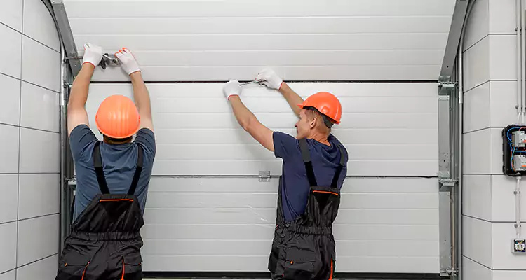 Garage Door Bottom Panel Repair in North Miami, FL