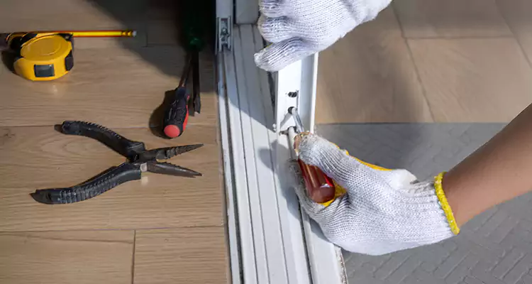 Closet Sliding Door Track Repair in North Miami, FL