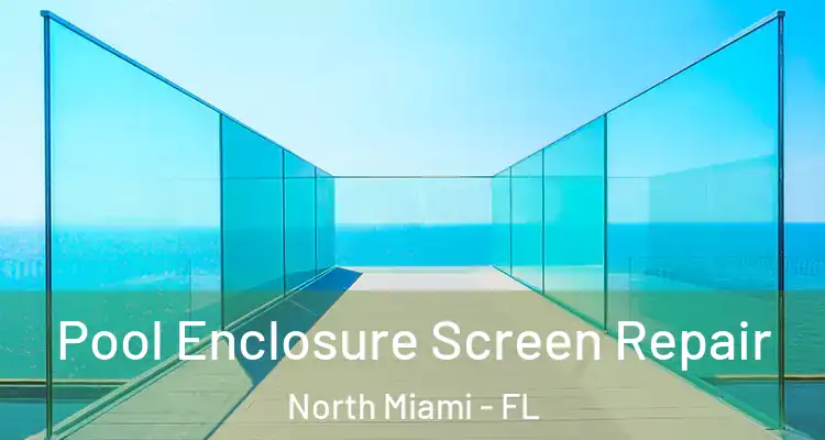  Pool Enclosure Screen Repair North Miami - FL
